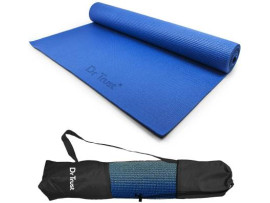 Dr. Trust (USA) EcoFriendly Exercise Gym mats For Men & Women With Carrying Cover Bag Blue 6 mm Yoga Mat